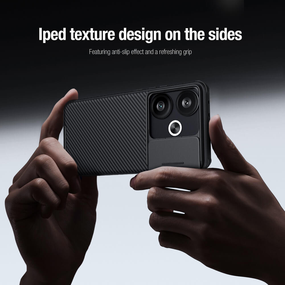 Nillkin CamShield Cover Case with Sliding Camera Protector Shockproof Protective Case for Xiaomi Poco F6