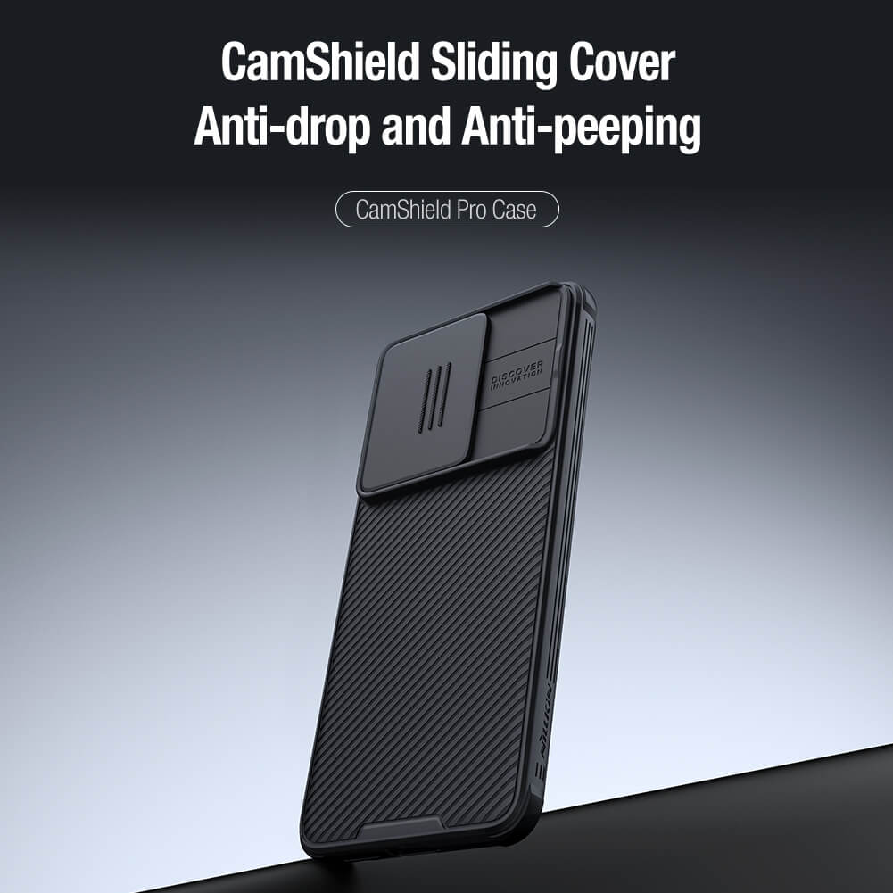 Nillkin CamShield Cover Case with Sliding Camera Protector Shockproof Protective Case for Xiaomi Poco F6