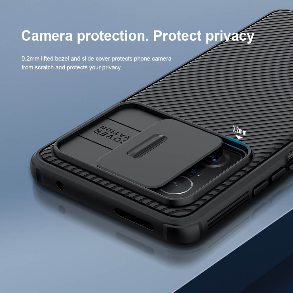 Nillkin CamShield Cover Case with Sliding Camera Protector Shockproof Protective Case for Xiaomi 11T/Xiaomi 11T Pro