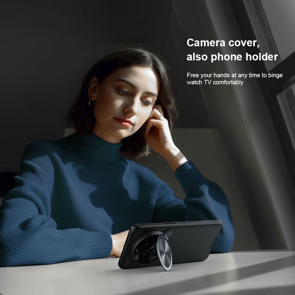 Nillkin CamShield Prop Cover Case with Sliding Camera Protector for Oppo Find X6 Pro