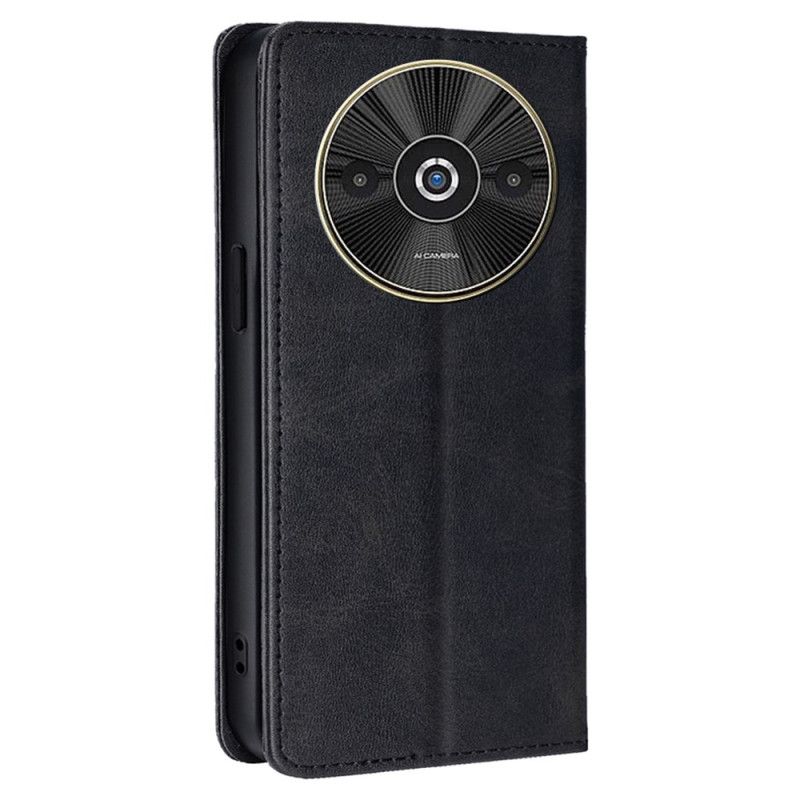 Wallet Black Retro Leather Flip All-Round Protection Cover Case for Xiaomi Redmi A3
