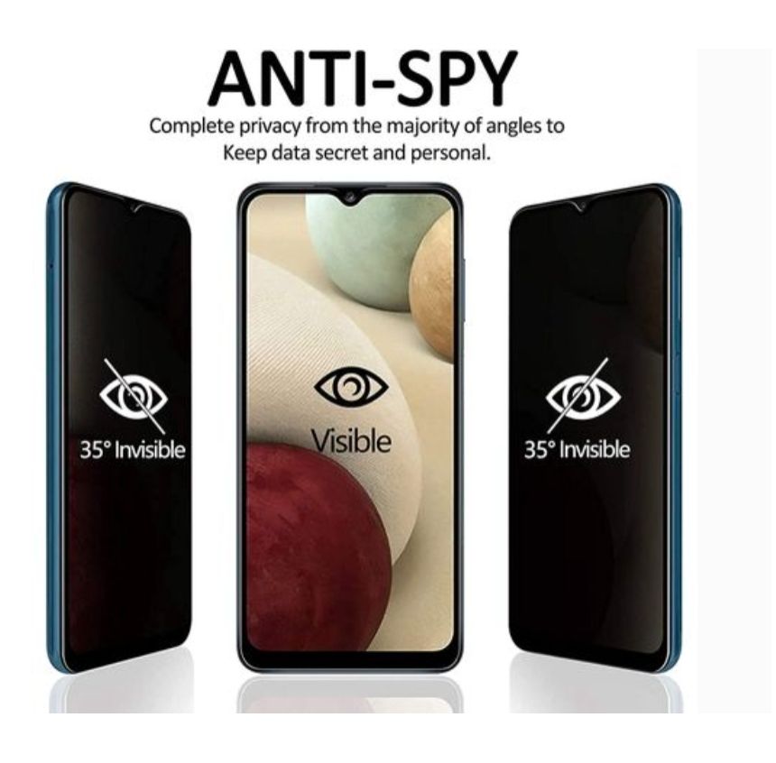 Flexible Ceramic Matte Privacy Film for Xiaomi 9A, Privacy Anti-Spy Anti-Fingerprint Anti-Glare Bendable shock-resistance Ceramic Screen protector for Xiaomi Redmi 9A (Ceramic, NOT GLASS)