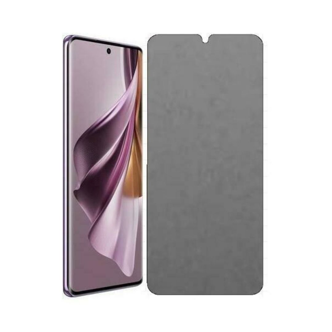 Flexible Ceramic Matte Privacy Film Spark 20 Pro Plus, Privacy Anti-Spy Anti-Fingerprint Anti-Glare Bendable shock-resistance Ceramic Screen protector for Tecno Spark 20 Pro+ (Ceramic, NOT GLASS)