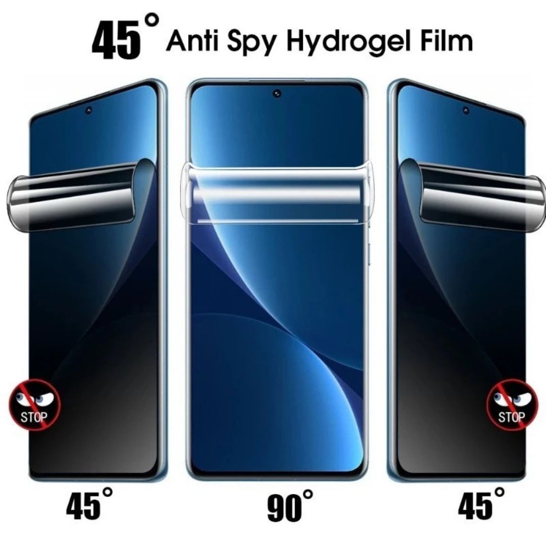 Flexible Ceramic Matte Privacy Film Spark 20 Pro Plus, Privacy Anti-Spy Anti-Fingerprint Anti-Glare Bendable shock-resistance Ceramic Screen protector for Tecno Spark 20 Pro+ (Ceramic, NOT GLASS)