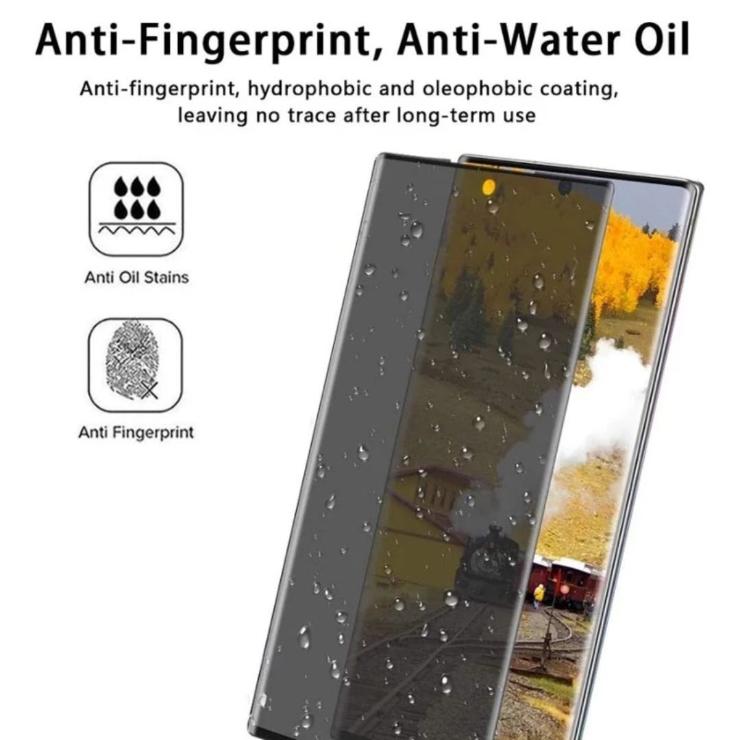 Flexible Ceramic Matte Privacy Film for Samsung S22 Ultra, Privacy Anti-Spy Anti-Fingerprint Bendable shock-resistance Ceramic Screen protector for Samsung Galaxy S22 Ultra (Ceramic, NOT GLASS)