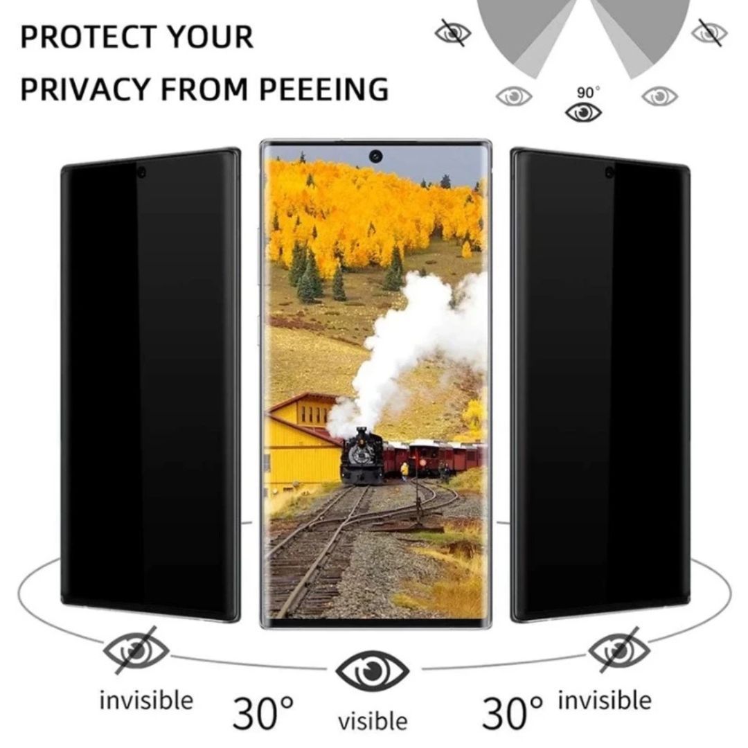 Flexible Ceramic Matte Privacy Film for Samsung S22 Ultra, Privacy Anti-Spy Anti-Fingerprint Bendable shock-resistance Ceramic Screen protector for Samsung Galaxy S22 Ultra (Ceramic, NOT GLASS)