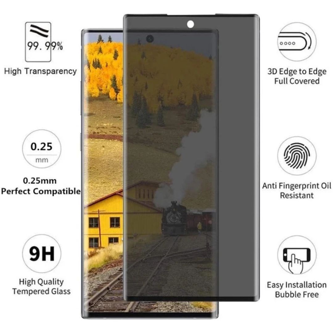 Flexible Ceramic Matte Privacy Film for Samsung S22 Ultra, Privacy Anti-Spy Anti-Fingerprint Bendable shock-resistance Ceramic Screen protector for Samsung Galaxy S22 Ultra (Ceramic, NOT GLASS)