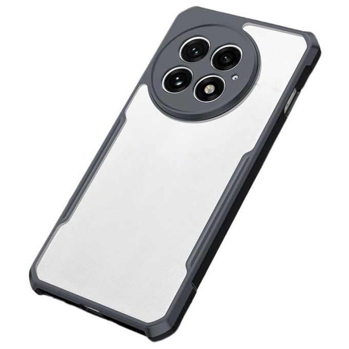 Xundd 4-Corner Airbag Shockproof Bumper Shell Back Transparent Acrylic + TPU Buffer Case Cover for OnePlus 13R