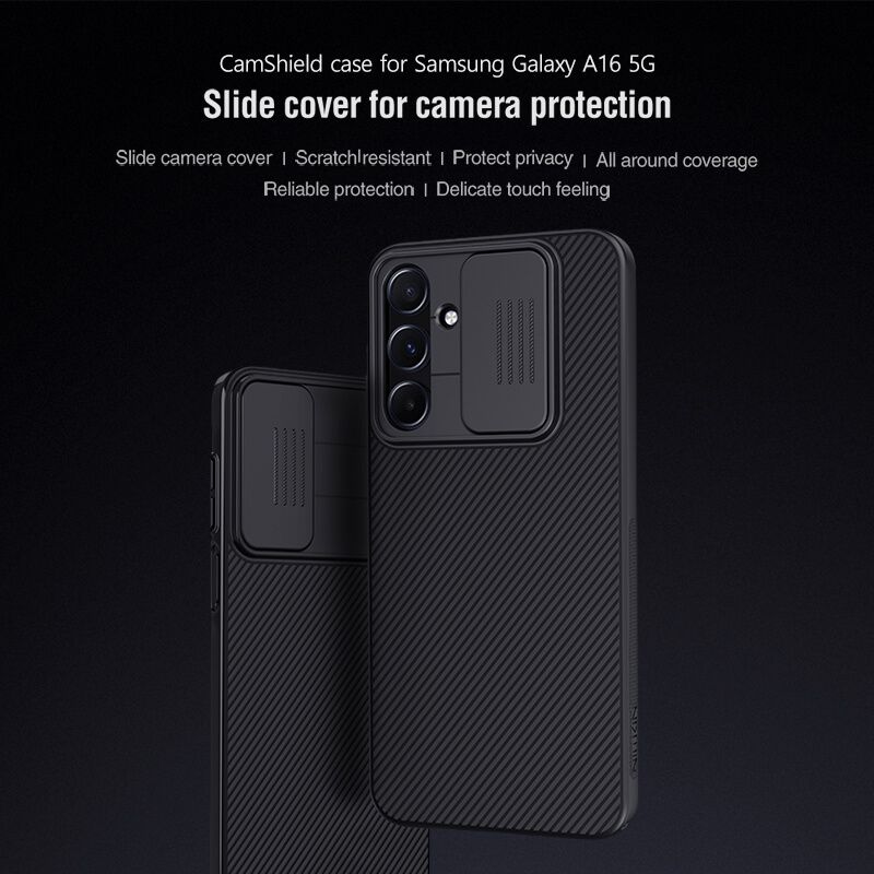 Nillkin CamShield Cover Case with Sliding Camera Protector Shockproof Protective Case for Samsung Galaxy A16