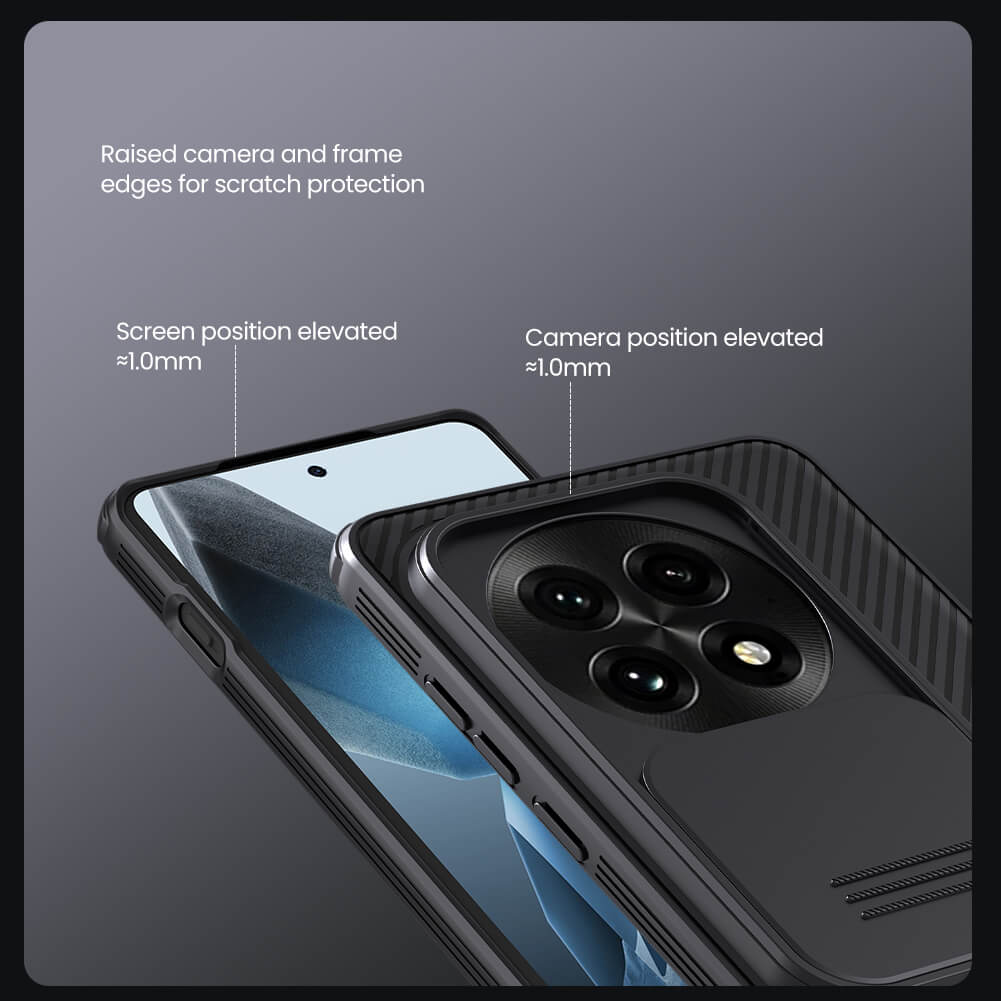 Nillkin CamShield Cover Case with Sliding Camera Protector Shockproof Protective Case for OnePlus 13