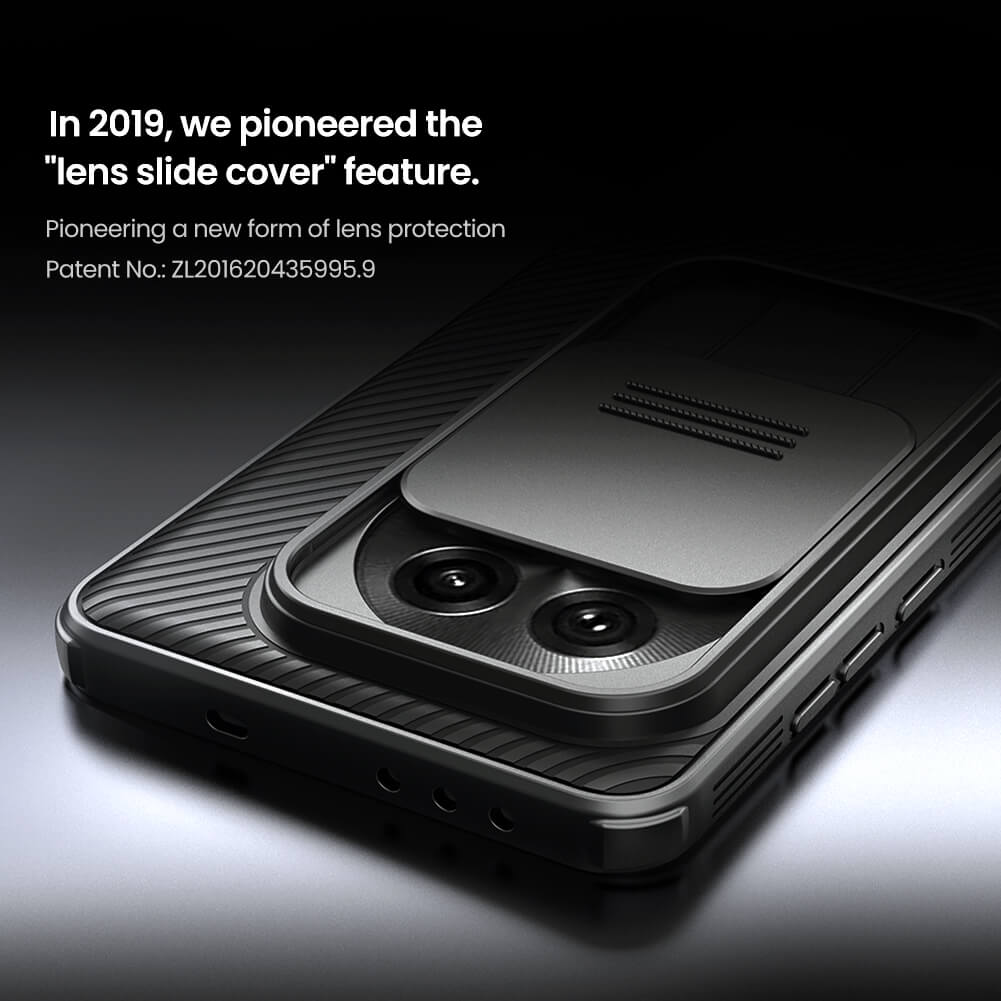 Nillkin CamShield Cover Case with Sliding Camera Protector Shockproof Protective Case for OnePlus 13