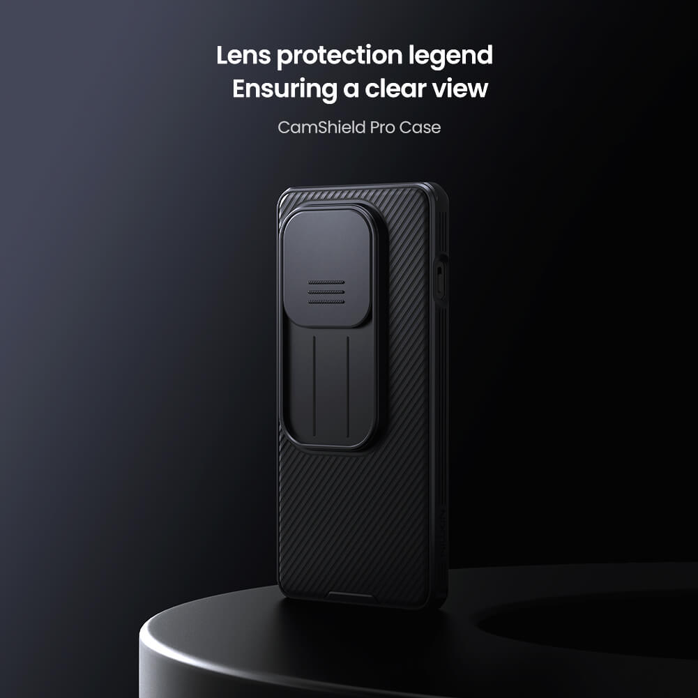 Nillkin CamShield Cover Case with Sliding Camera Protector Shockproof Protective Case for OnePlus 13R