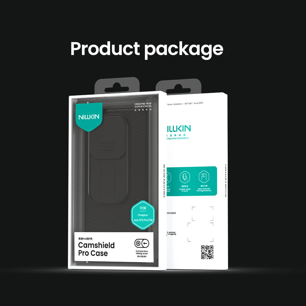 Nillkin CamShield Cover Case with Sliding Camera Protector Shockproof Protective Case for OnePlus 13R