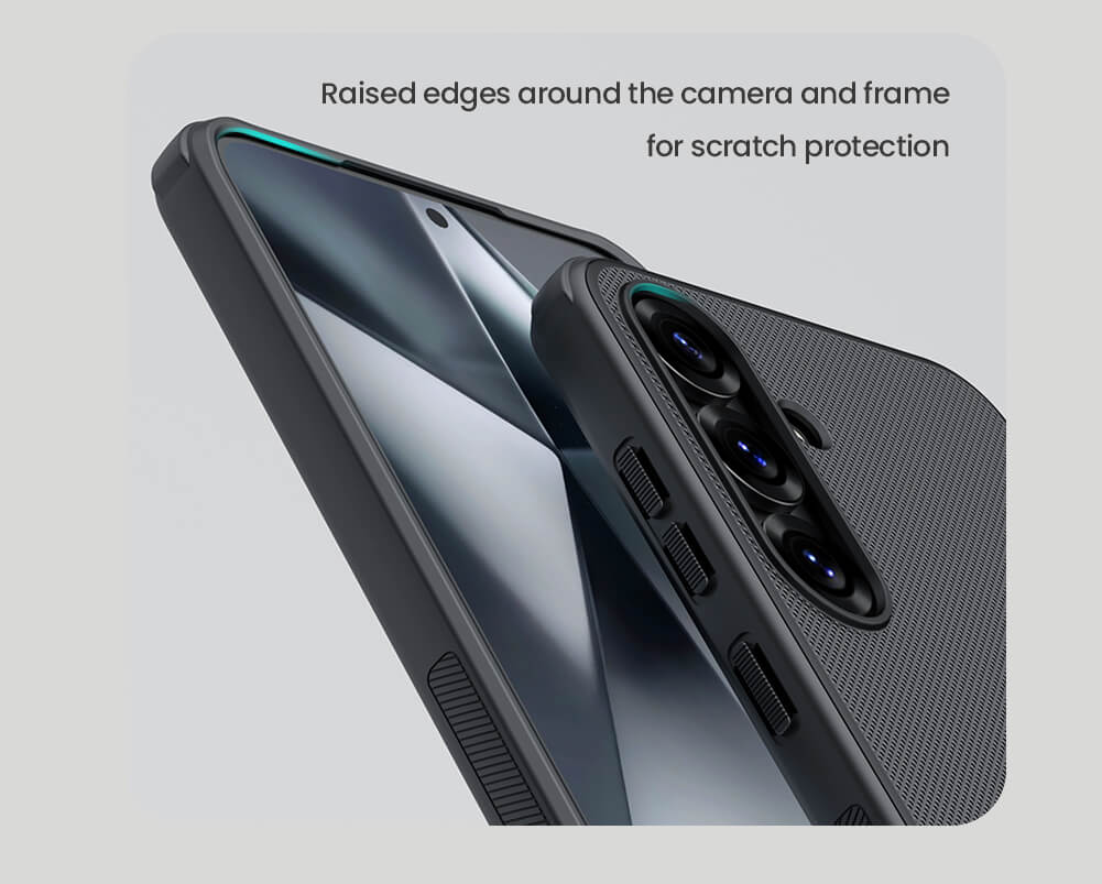 Nillkin Super Frosted Case for Samsung Galaxy S25+, Hard PC Super Frosted Shield Matte with Salient Dot Design Case Cover (Galaxy S25 Plus/ Samsung S25 Plus)