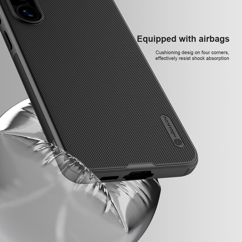 Nillkin Super Frosted Case for Samsung Galaxy S24 FE, Hard PC Super Frosted Shield Matte with Salient Dot Design Case Cover