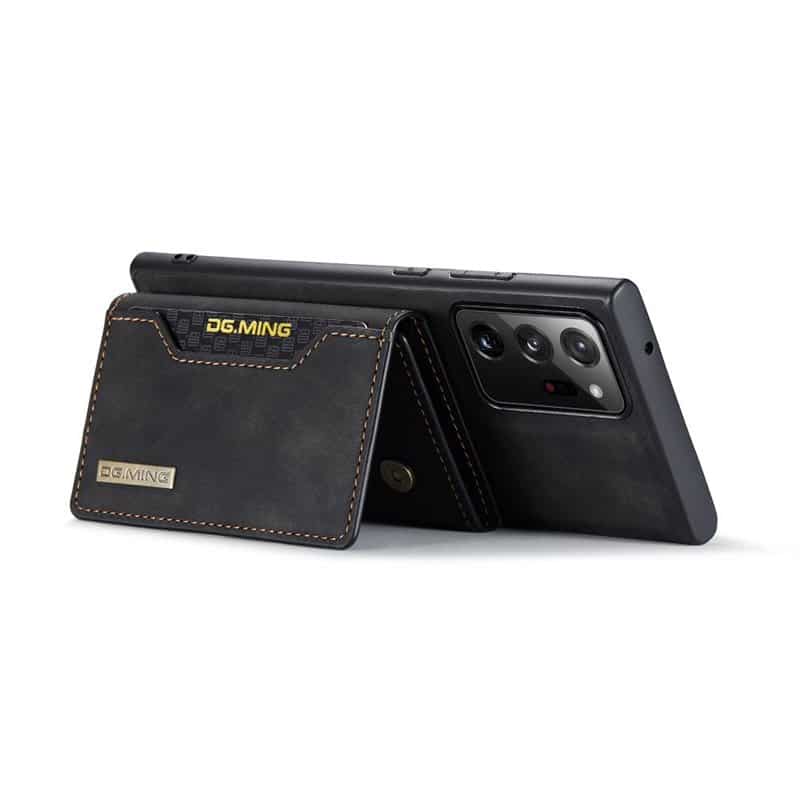 2 in 1 Magnetic Detachable Wallet Cover Case for Samsung Galaxy Note20 Ultra, Slim Leather Case with Removable Tri-fold Wallet Credit Card Cash Holder