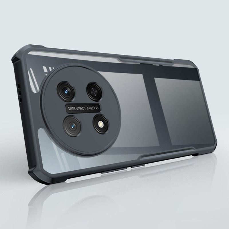 Xundd 4-Corner Airbag Shockproof Bumper Shell Back Transparent Acrylic + TPU Buffer Case Cover for Xundd X9c