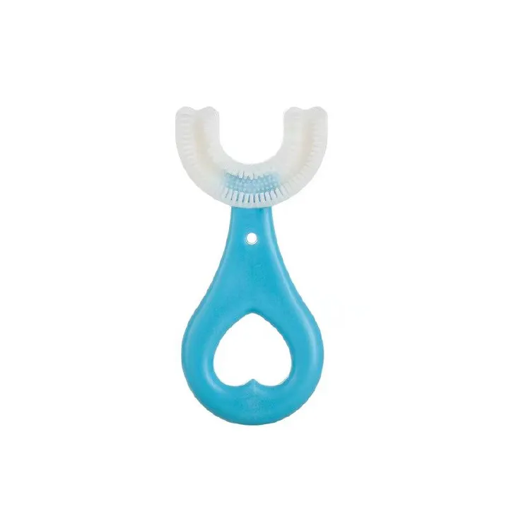 Kid's ushaped silicone toothbrush