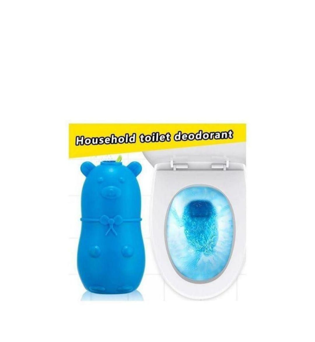 Toilet bowl deodorant  Antibacterial, descaling,stain removal and removes toilet odour, lasts over 4 months