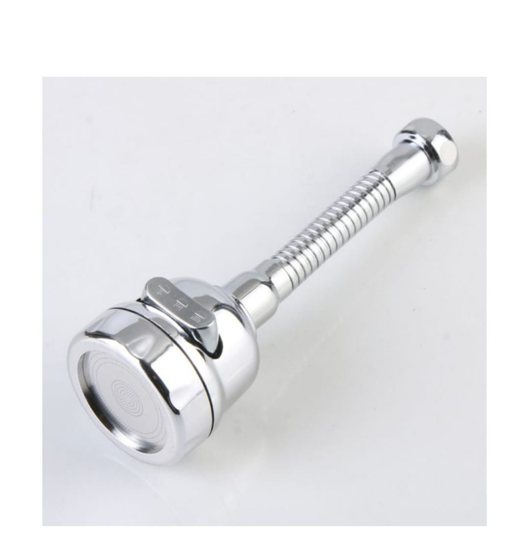 *Metallic, leak proof tap faucet extender , size 16cms