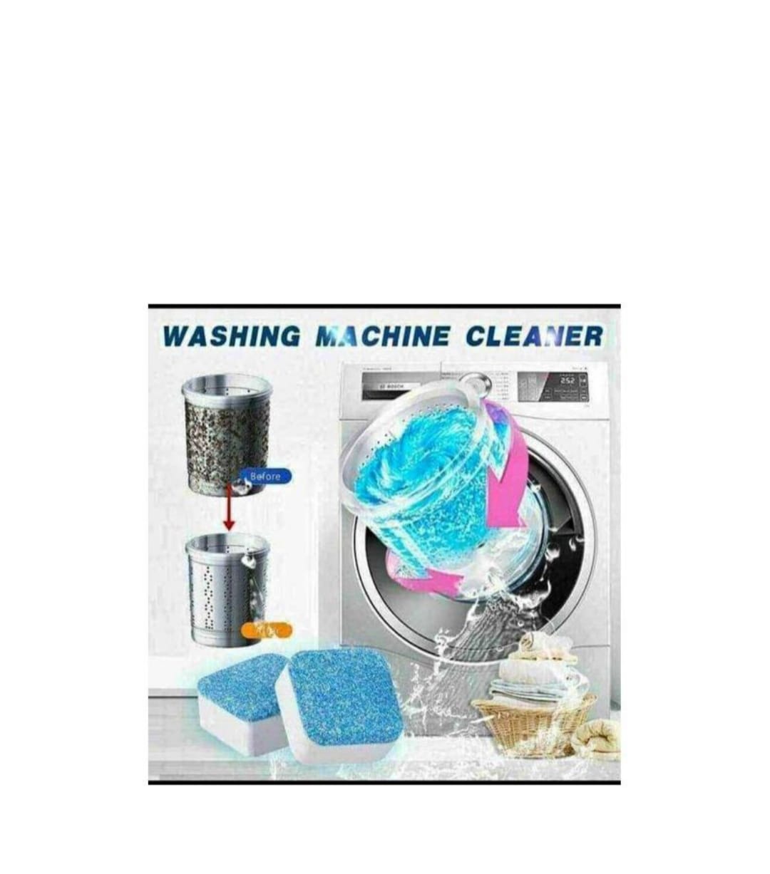 12 pcs washing machine drum cleaning tablets, antibacterial
