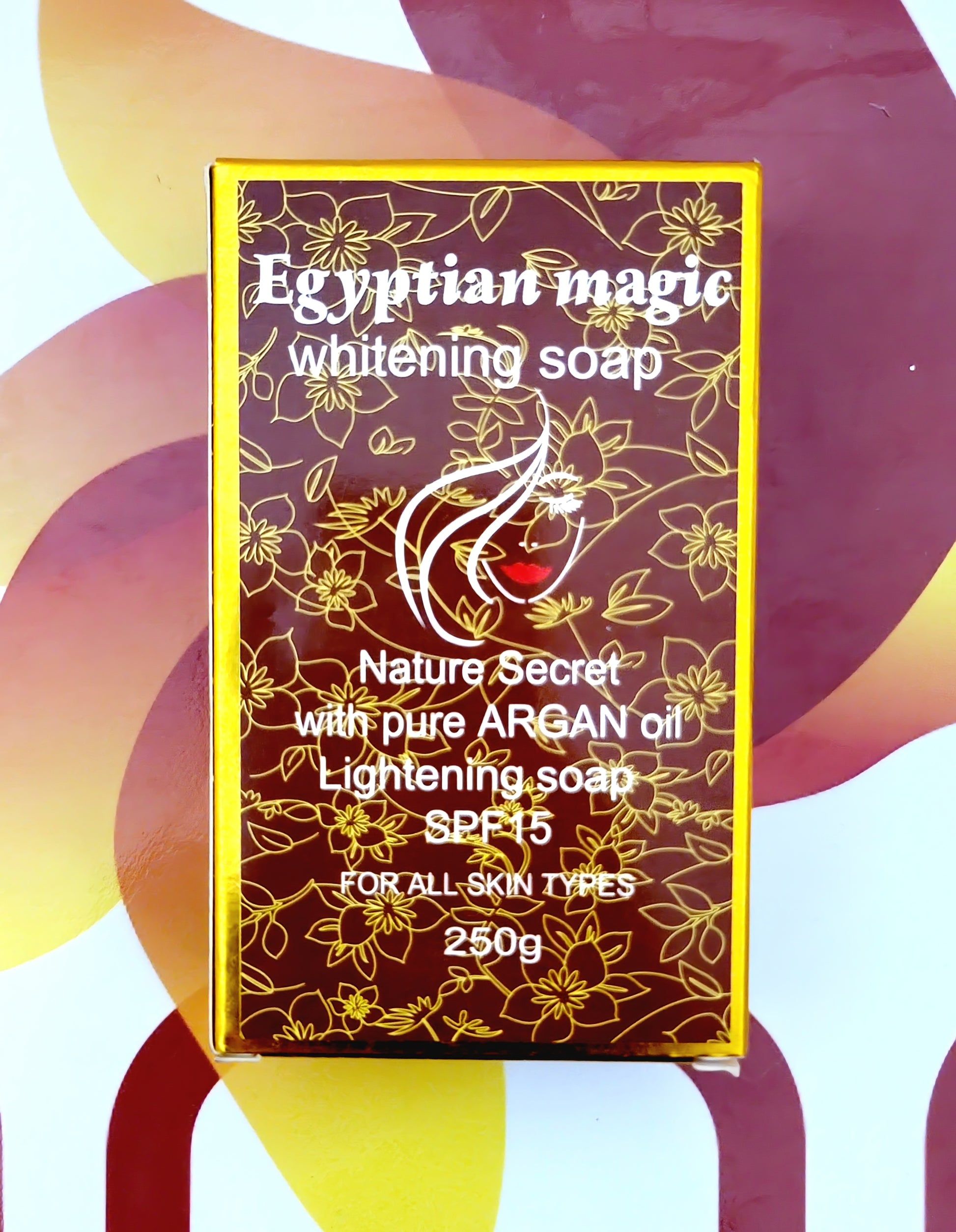 Egyptian Magic Whitening Soap With Pure Argan Oil Easy To Use  Easy to Use  Long Lasting Effect on the Skin Removes Acne Scars Lighten Your Complexion Whitening Soap 250g