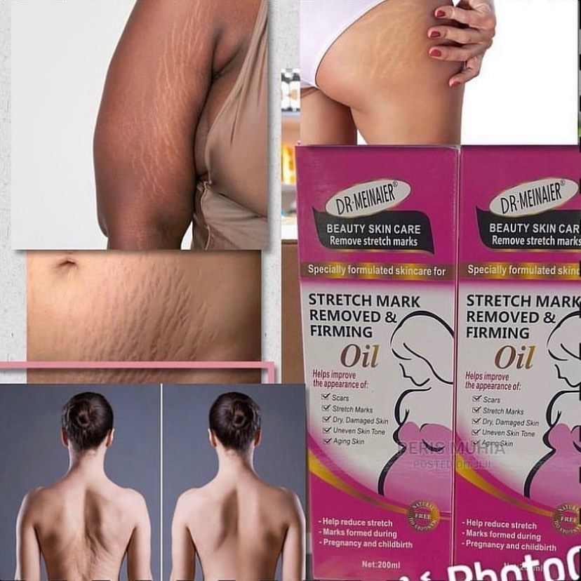 DR MEINAIER Stretch Mark Remover & Firming Oil - 200ml Removes Stretch Marks Evens Out The Skin Tone Removes Pregnancy Marks Prevent Skin Aging 200ml