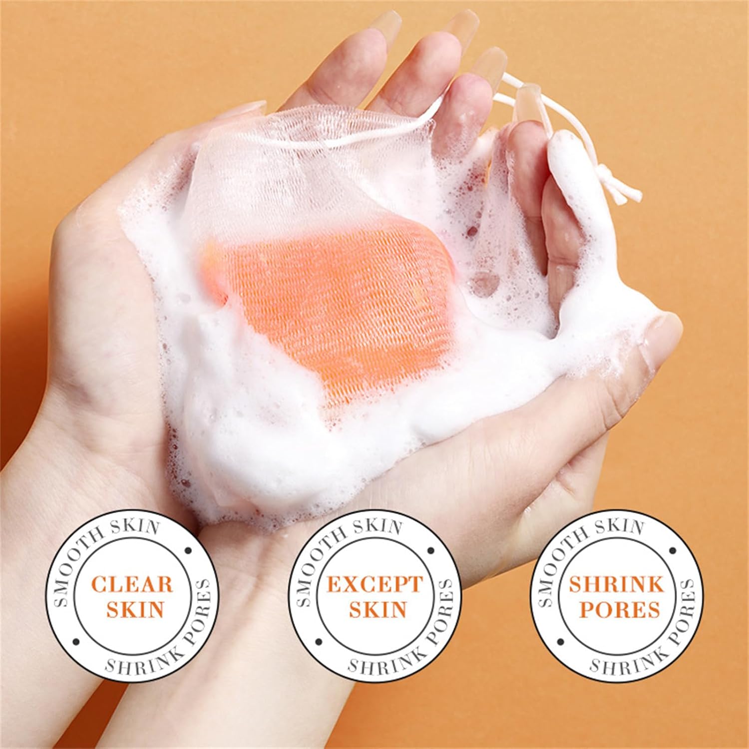 2 Packs Sadoer Turmeric Soap Bar + Serum Skin Care for Shower, Smoothing and Cleanses Skin Face Wash Soap Face Serum, Face Wash Oily Skin Bar Soap for Face and Body (Serum Soap Set)