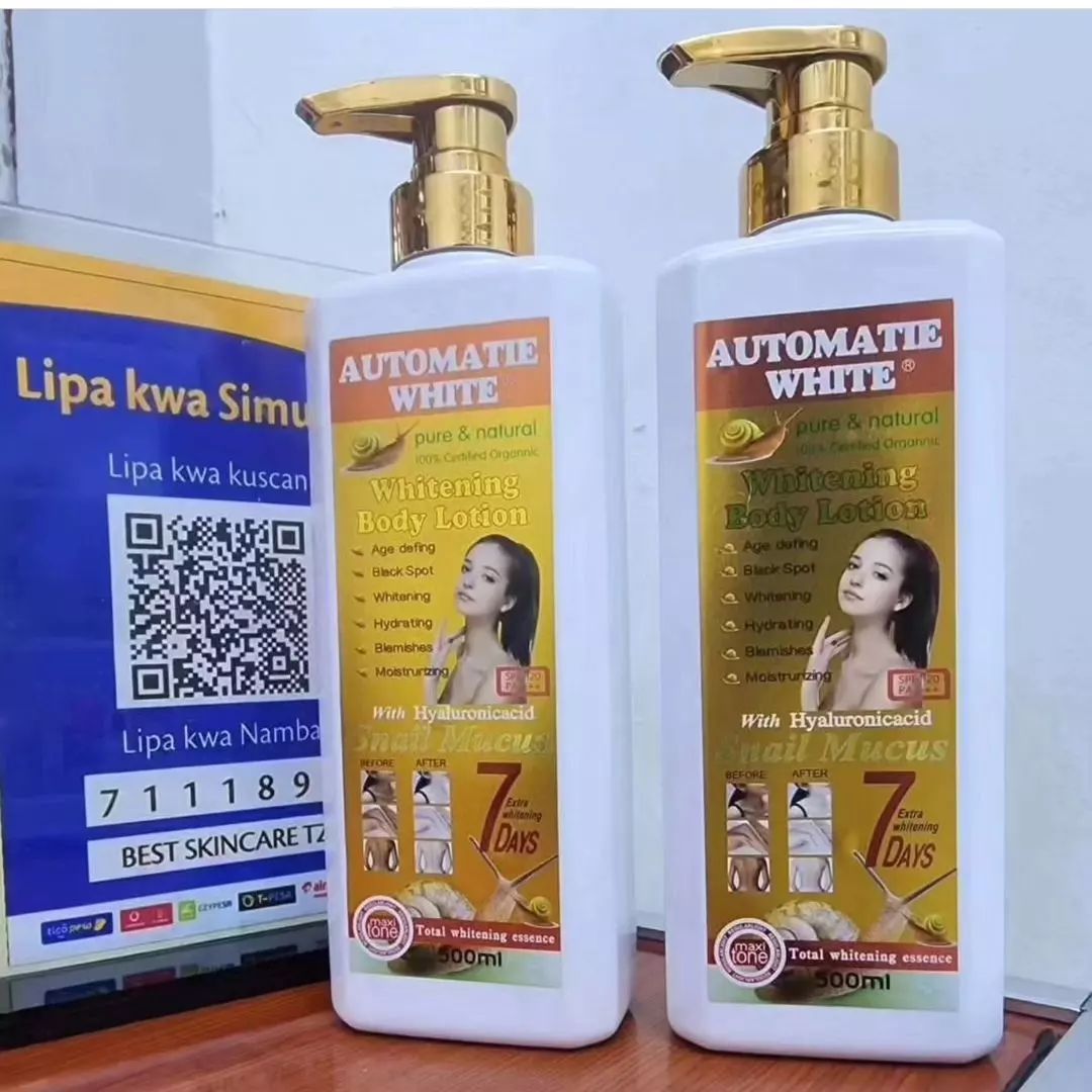 Automate White Whitening Body Lotion Enhanced Skin Brightness Hydration and Moisturization Improved Skin Texture Long-Lasting Results Personal Care SKin Care Body Lotion 500ml