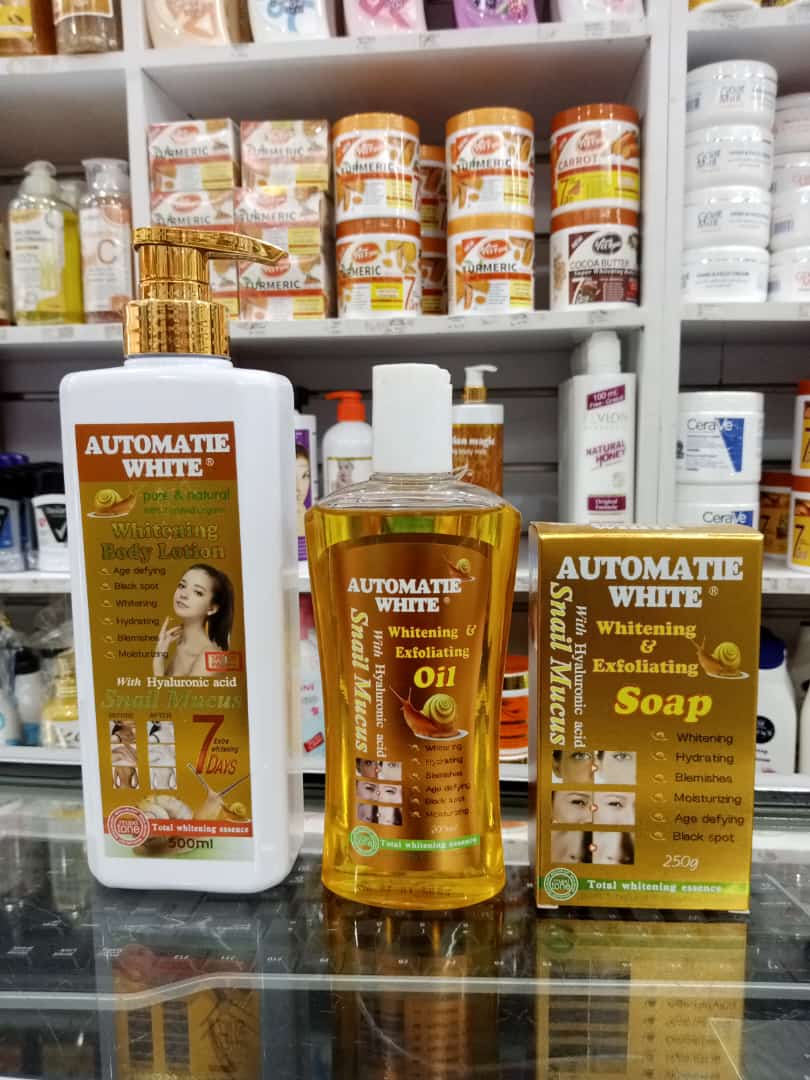 Automate White Whitening Body Lotion Enhanced Skin Brightness Hydration and Moisturization Improved Skin Texture Long-Lasting Results Personal Care SKin Care Body Lotion 500ml