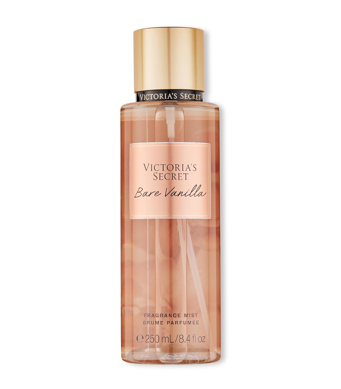 Victoria's Secret Bare Vanilla La Creme Fragrance Mist 250ml - Romantic Perfume Set for Women - Long-Lasting, Non-Irritating, Multi-Purpose Spray Fragrances for Women Girls Body Signaaure Collections