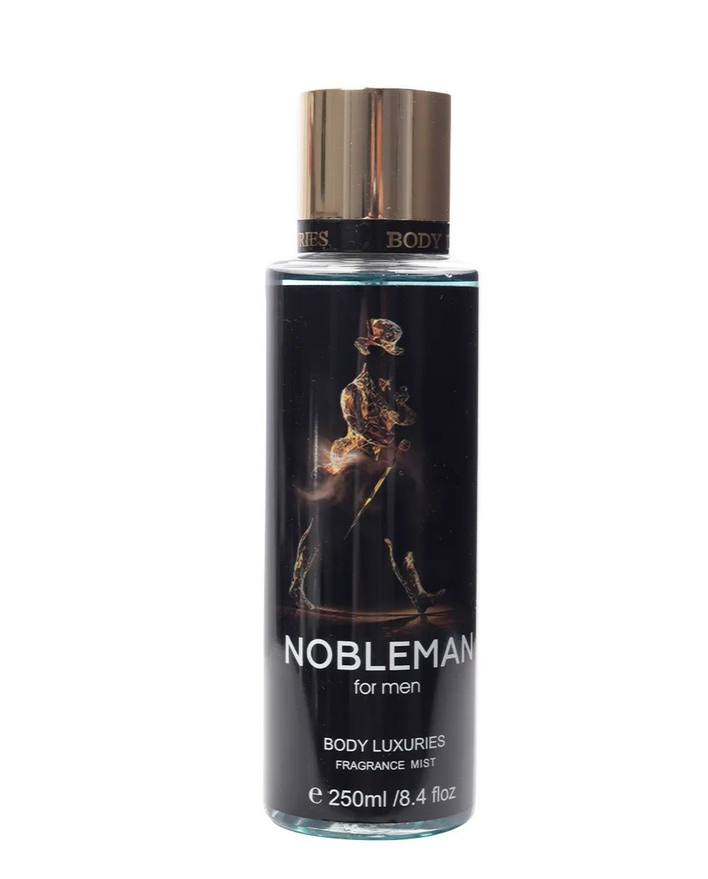 2 Packs Body Luxuries Nobleman For Men Fragrance Body Mist 250ml Unisex Romantic Perfume - Long-Lasting, Non-Irritating, Multi-Purpose Spray Unisex Body Mist Signature Collections
