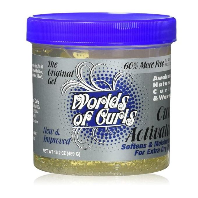 World of Curls Curl 459g Activator For Extra Dry Hair Natural Curls and Waves Prevent Stubborn Flyaway and Frizz Softens and Moisturizes Extra Dry Hair