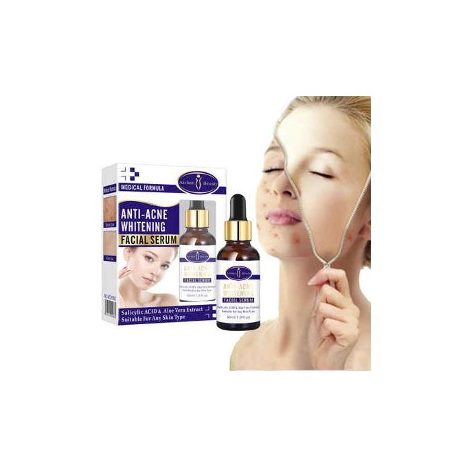Aichun Beauty Anti-acne Whitening Serum Face Serum Medical Formula, 30ml Anti-Acne Whitening Brightening Anti-aging Skin Care Face Serum Anti Acne 3-ml