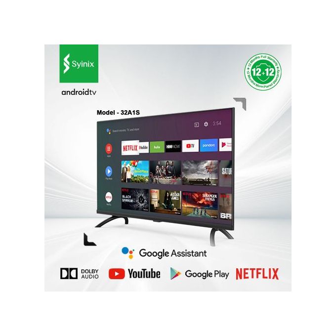 Syinix 43″ ,Smart Android TV, FHD