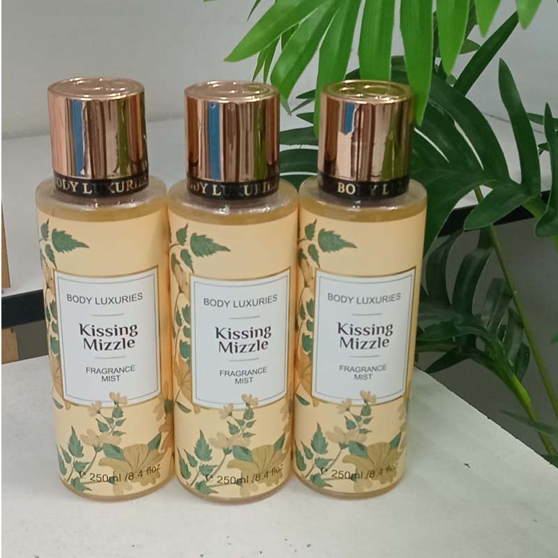 Body Luxuries Kissing Mizzle 250ml Fragrance Body Mist For Women Romantic Perfume Set for Women - Long-Lasting, Non-Irritating, Multi-Purpose Spray Girls Body Signature Collections