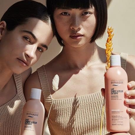 Byphasse Unifying Milk with Brightening Properties, Wheat Extract, Cream, 500ml Brightens, Brightens and Evens The Complexion Long-lasting Hydration Cleanser