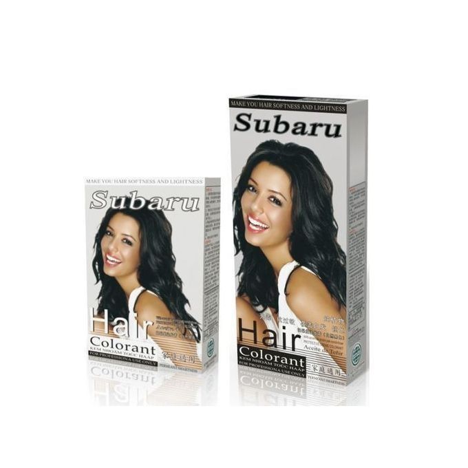 2 Pack Subaru Black Hair Dye  For Men & Women Has Natural Ingredients Hair Colour SUBARU HAIR COLORANT SPLENDID PURPLE 64MLHair Dye For Men & Women Has Natural Ingredients Hair Colour