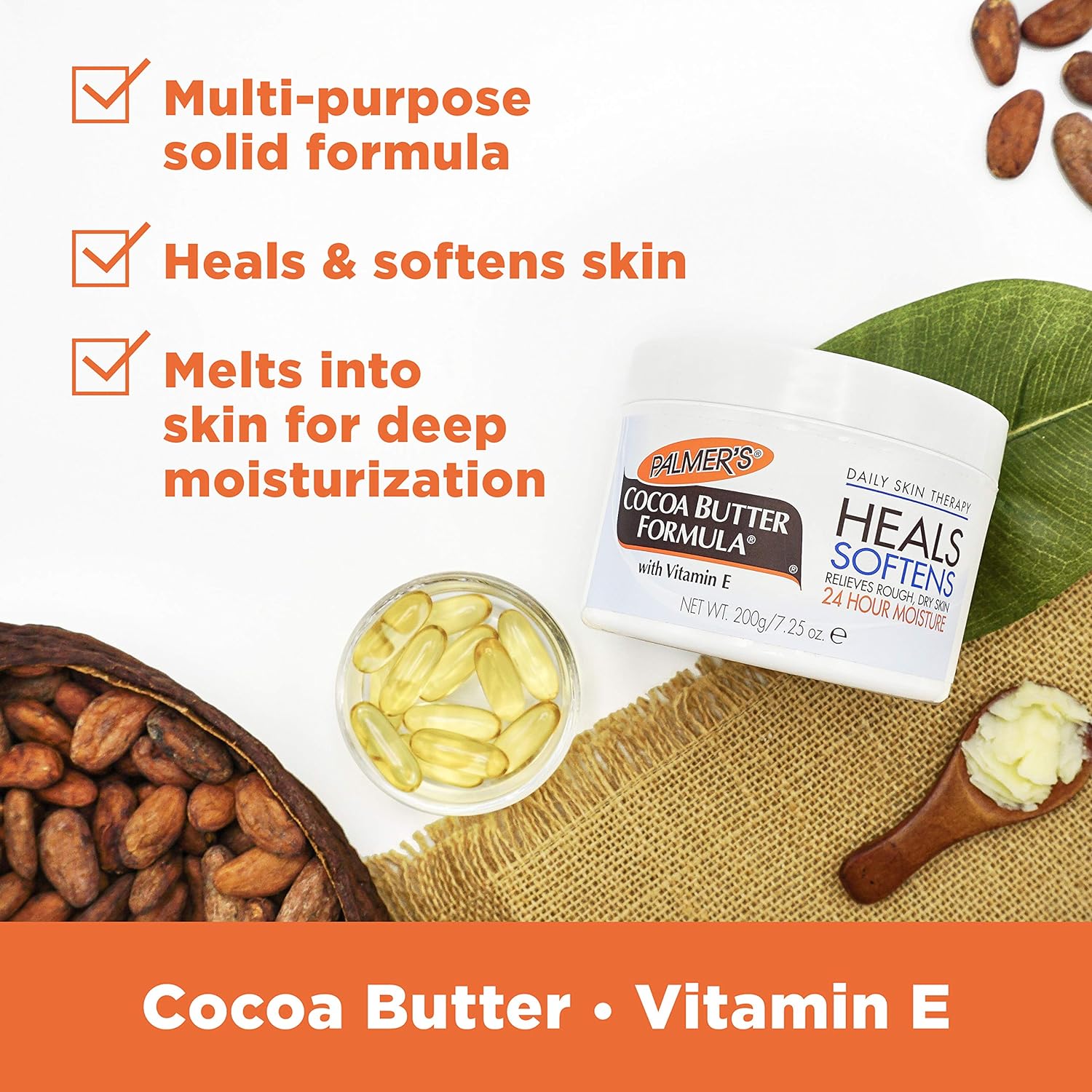 [OFFER] Palmers Cocoa Butter Formula Daily Skin Therapy & Cocoa Butter Moisturizing Body Oil with Vitamin E, Glow Skin Hydration Palmer's lnstant Absorption Bath Body and Shower, 8.5 Ounces