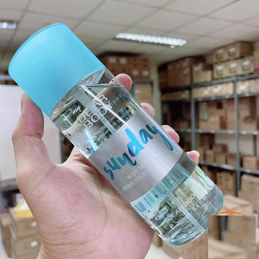 Dear Body Sunday Body Mist 250ml Fragrance Body Spray 250mlFragrance Body Spray Body Spray Cool Fragrance Signature Collection Body Luxuries Women Fragrance Body Sprays