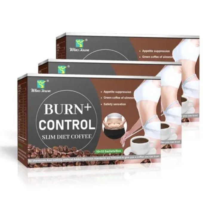 Wins Town 15 Sachets BURN + CONTROL SLIM DIET COFFEE Boost your energy Suppress appetite Increase metabolism
Suppress appetite Caffeine free Reduces bloating