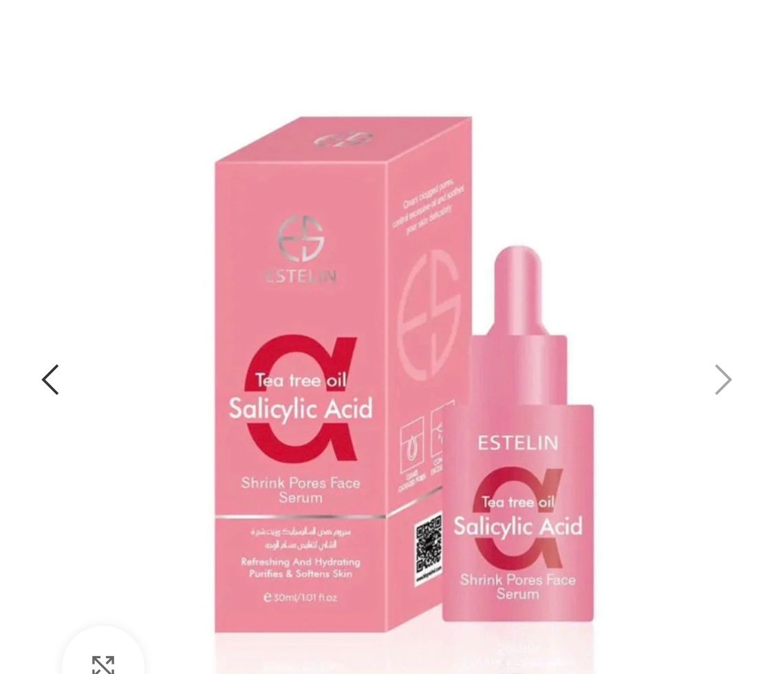 Salicylic Acid Serum Estelin with Tea Tree Oil – Pore-Refining & Anti-Acne Face Serum (40 ml)