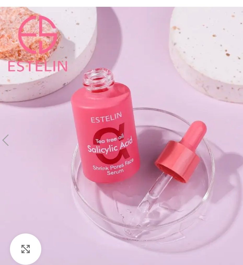 Salicylic Acid Serum Estelin with Tea Tree Oil – Pore-Refining & Anti-Acne Face Serum (40 ml)