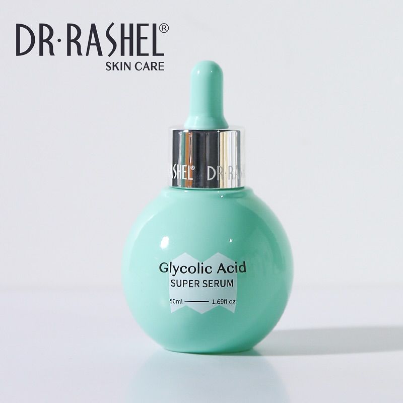 Dr. Rashel Resurfacing Glycolic Acid Super Serum 3% 50 ml Gentle Exfoliating Brightening Facial Serum Smooth Skin Texture Fades Bumps & Dullness Radiance Booster