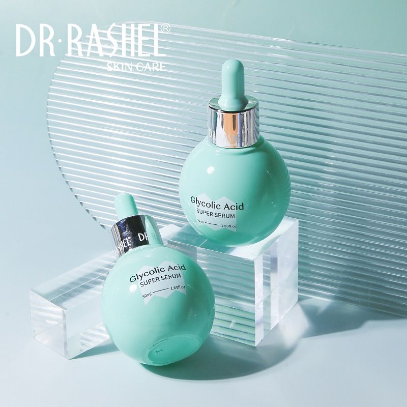 Dr. Rashel Resurfacing Glycolic Acid Super Serum 3% 50 ml Gentle Exfoliating Brightening Facial Serum Smooth Skin Texture Fades Bumps & Dullness Radiance Booster