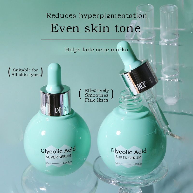 Dr. Rashel Resurfacing Glycolic Acid Super Serum 3% 50 ml Gentle Exfoliating Brightening Facial Serum Smooth Skin Texture Fades Bumps & Dullness Radiance Booster