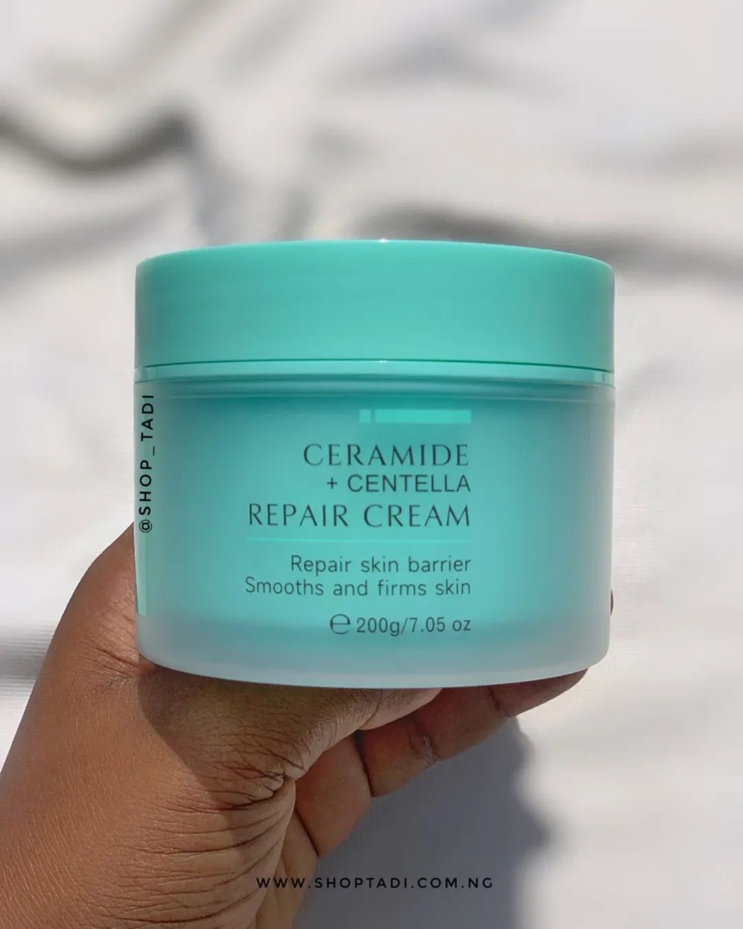Estelin Ceramide + Centella Repair Cream 200g Barrier Strengthening Deep Moisturizing Skin Repair With Ceramide & Cica Soothing Sensitive Skin Hydrating Rich but Lightweight Cream