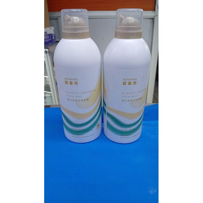 Foisten Professional Argan Oil Honey Hold & Shine Style Mousse 358ml – Lightweight Curl & Volume Foam, Frizz Control, Flexible Hold, Keratin Infused Shine for All Hair Types