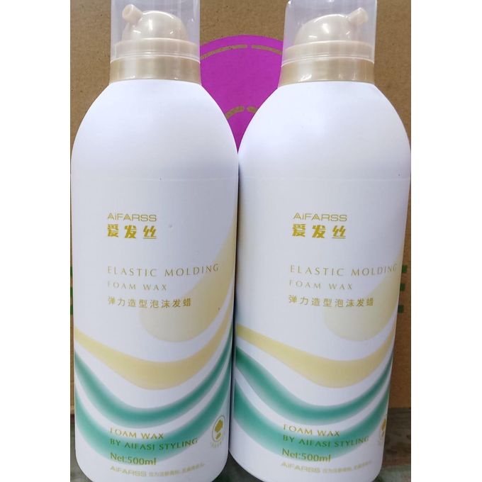 Foisten Professional Argan Oil Honey Hold & Shine Style Mousse 358ml – Lightweight Curl & Volume Foam, Frizz Control, Flexible Hold, Keratin Infused Shine for All Hair Types