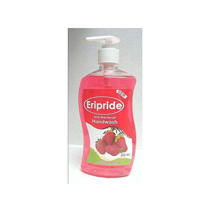 Eripride Anti-Bacterial Handwash 500ml - Kills Germs & Bacteria, Moisturizing & Skin-Friendly, Gentle Formula for Daily Use, Effective Hand Hygiene, Best for Home & Office Use, 500ml Liquid Soap